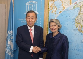 Ávarp Ban Ki-moon og Irina Bokova