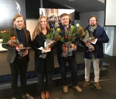 Ráðhúsið: Blaðamannaverðlaun afhent