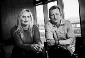 Eyrún Magnúsdóttir og Pétur Blöndal. Mynd: mbl.is