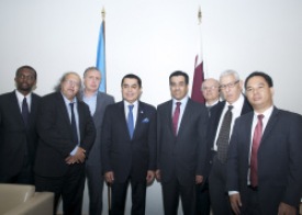 Frá fundi sendinefndar IFJ og allsherjarþingsins á föstudag