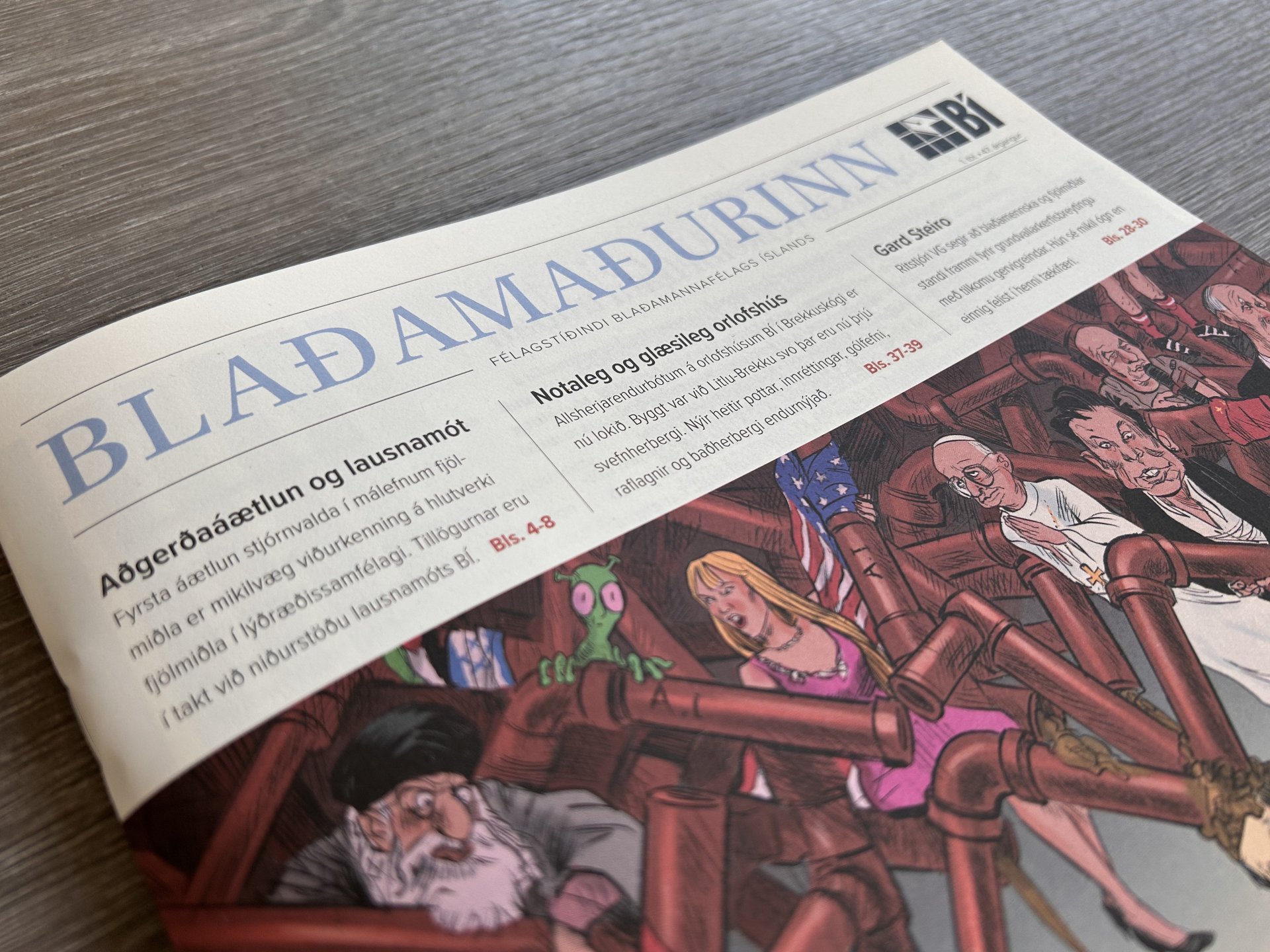 Nýtt tölublað Blaðamannsins komið út