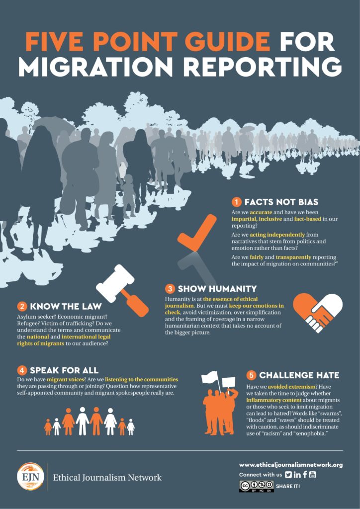 Umfjöllun um innflytjendur sé varkár og rétt