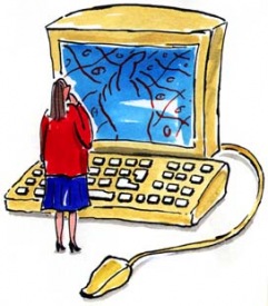 Frakkar íhuga afnotagjöld af tölvuskjám