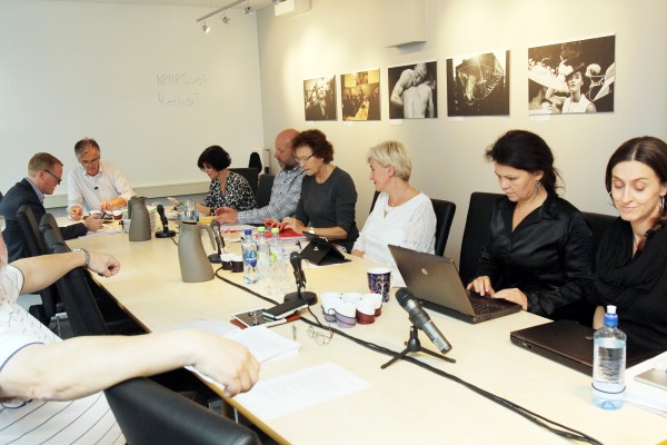 Frá fundi norsku siðanefndarinnar