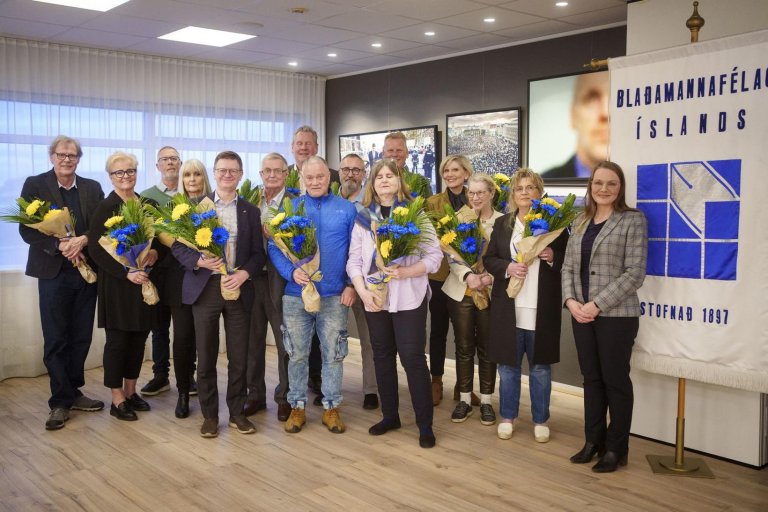 Frá veitingu gullmerkja 2022. Mynd: Hari