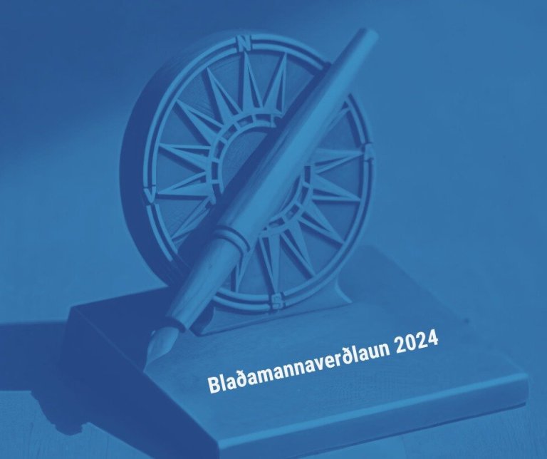 Frestur til að senda inn tilnefningu til Blaðamannaverðlaunanna rennur út 27. janúar