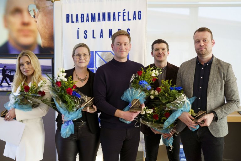 Sunna Karen Sigþórsdóttir, Ásdís Ásgeirsdóttir, Aðalsteinn Kjartansson, Arnar Þór Ingólfsson og Þórð&hellip;