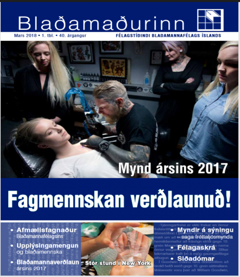 Nýr Blaðamaður á leiðinni