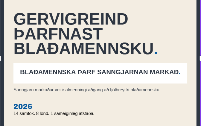 BÍ ásamt þrettán öðrum Norrænum og baltneskum samtökum krefjast sanngjarnra leikreglna um notkun ger&hellip;