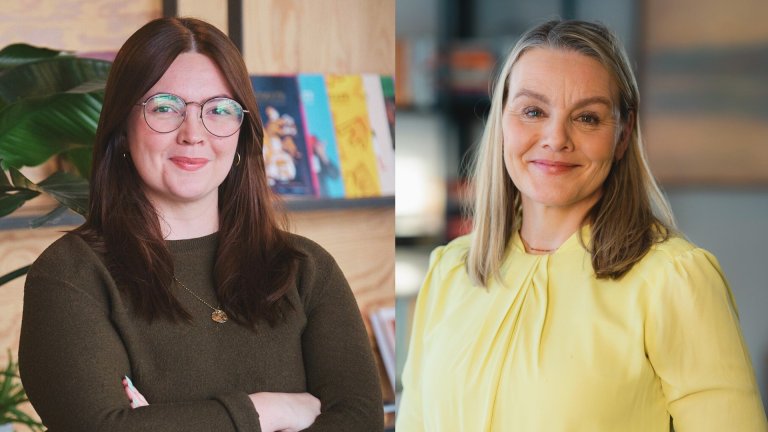 Freyja Steingrímsdóttir framkvæmdastjóri og Sigríður Dögg Auðunsdóttir formaður. Samsett mynd. Ljósm…