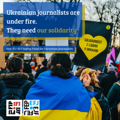 Unnið myrkranna á milli við að koma blaðamönnum í öruggt skjól í Úkraínu