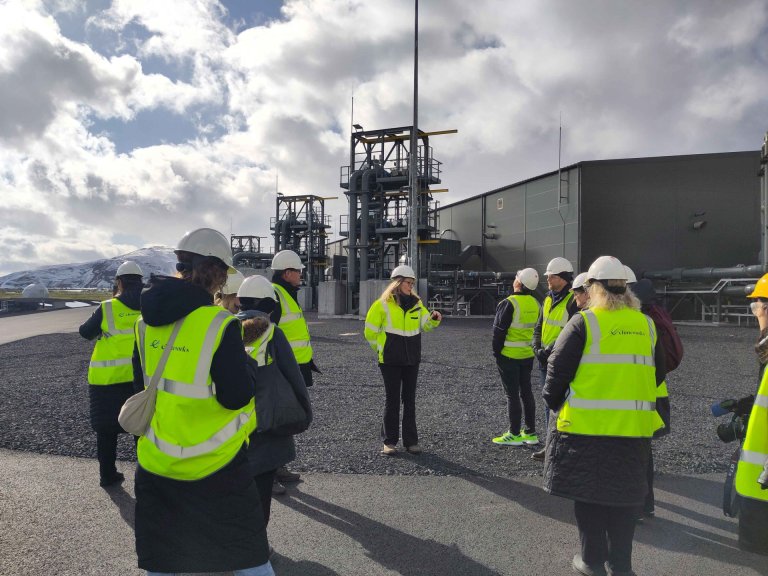 Mynd frá námskeiði NJC á Íslandi 2024