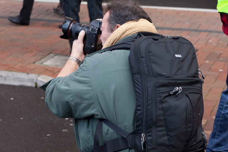 Bikur á lofti hjá dönskum blaðaljósmyndurum