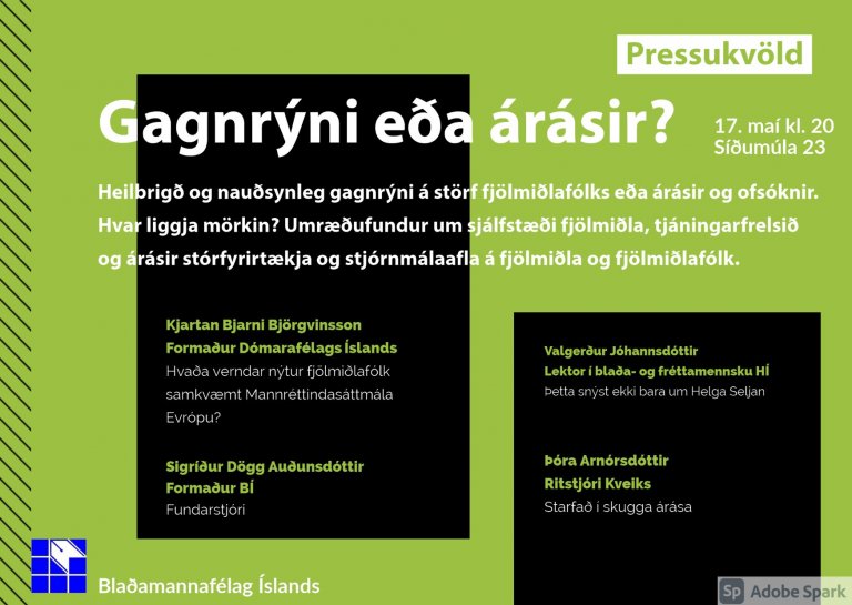 Heilbrigð gagnrýni eða árásir?