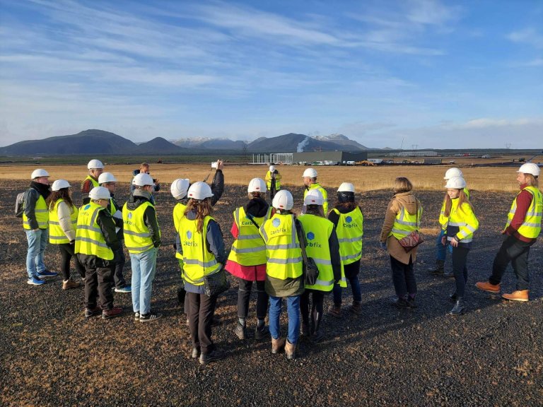 Þátttakendur á loftslagsnámskeiði NJC 2022. Ljósmynd: Sigrún Stefánsdóttir