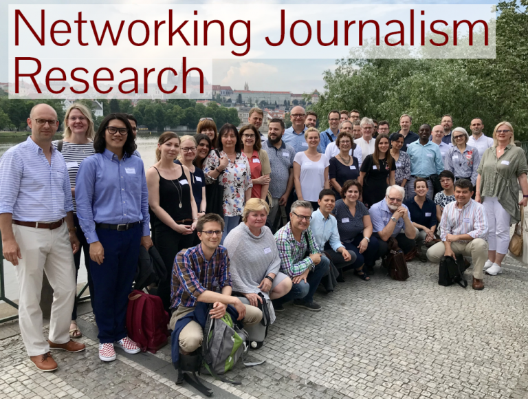 Hér má sjá hluta þess alþjóðlega teymis sem vinnur að rannsókninni Worlds of Journalism.