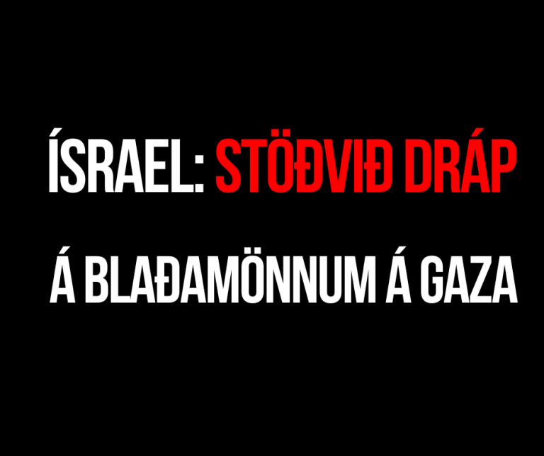 Fallinna blaðamanna á Gaza minnst