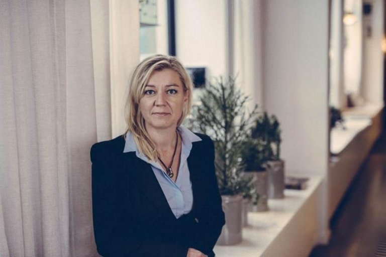 Tine Johansen, formaður Blaðamannafélags Danmerkur