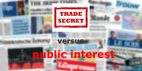 Áhyggjur af tilskipun um viðskiptaleynd í ESB