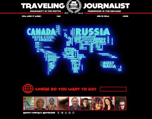 Samskipta-og tengslanet fyrir blaðamenn