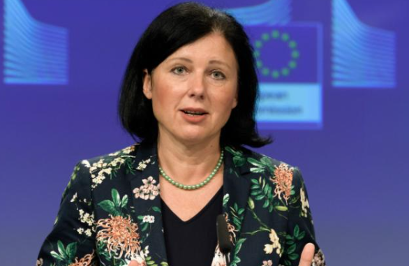 Vera Jourova, framkvæmdastjóri dómsmála hjá ESB